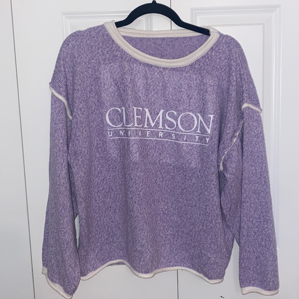 Custom Clemson sweatshirt